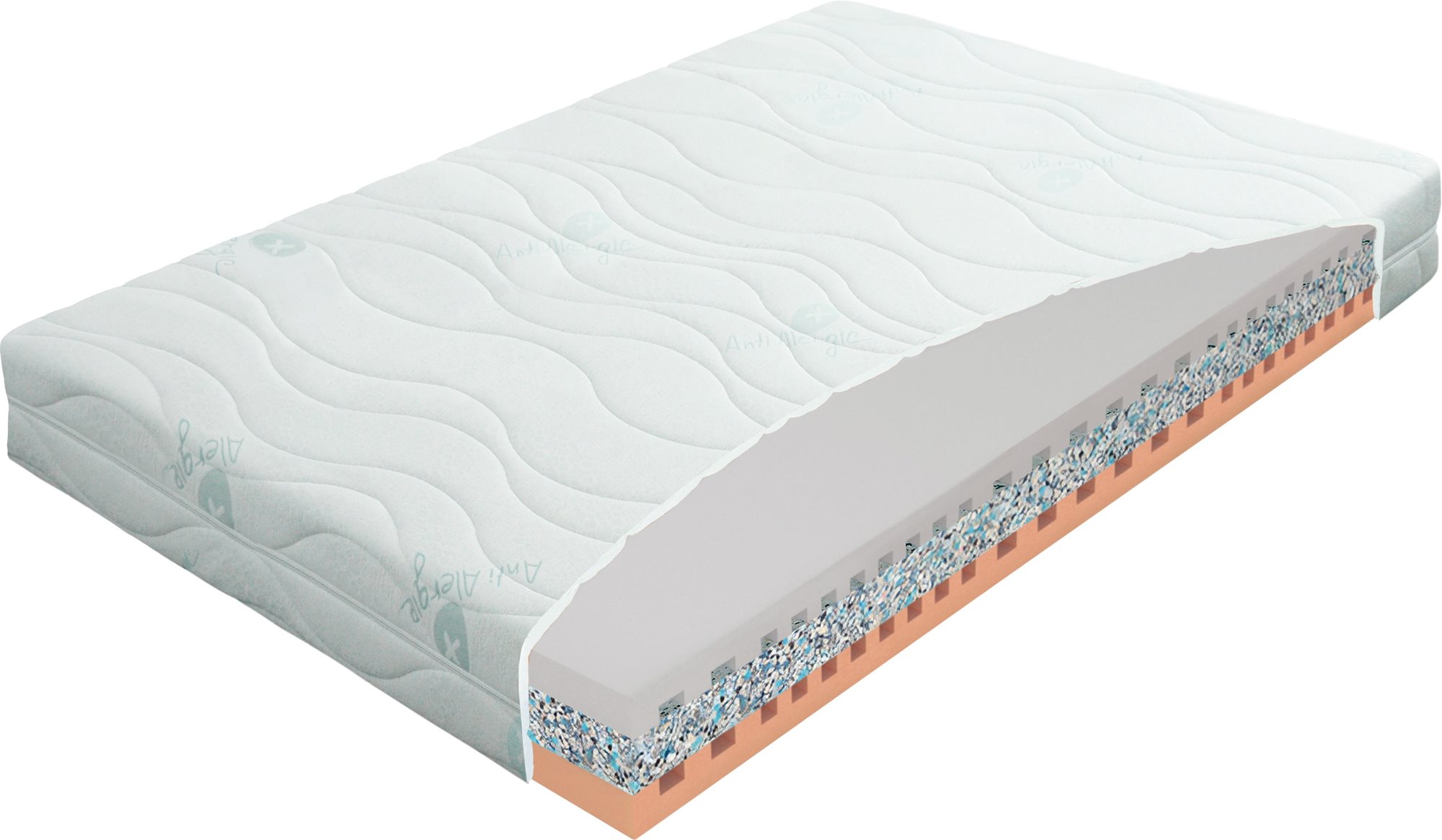 Matrac PROFIL AIR sendvičový, tuhosť H3, 140 × 200 cm, roll