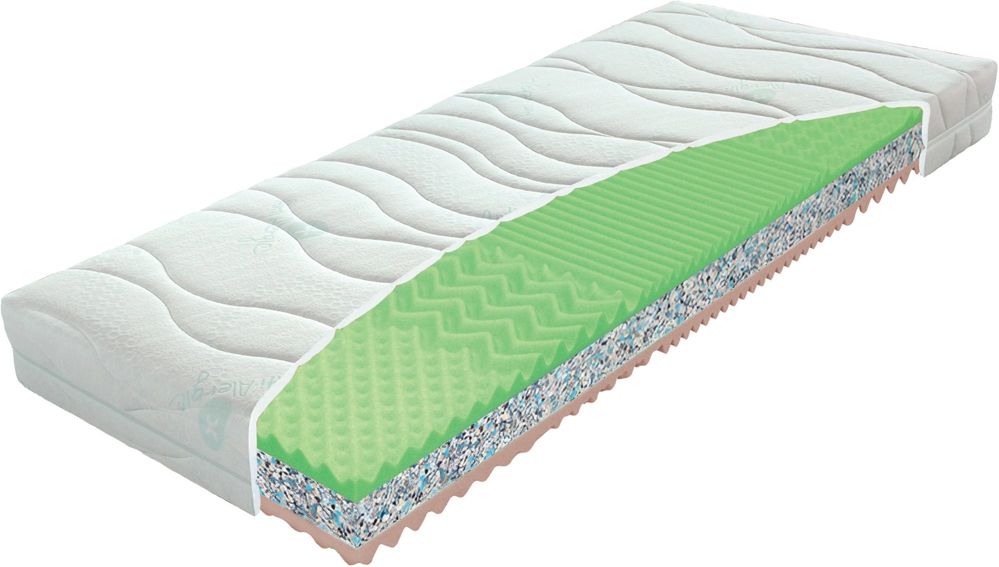 Matrac PROFIL LUX sendvičový, tuhosť H3, 80 × 200 cm, roll