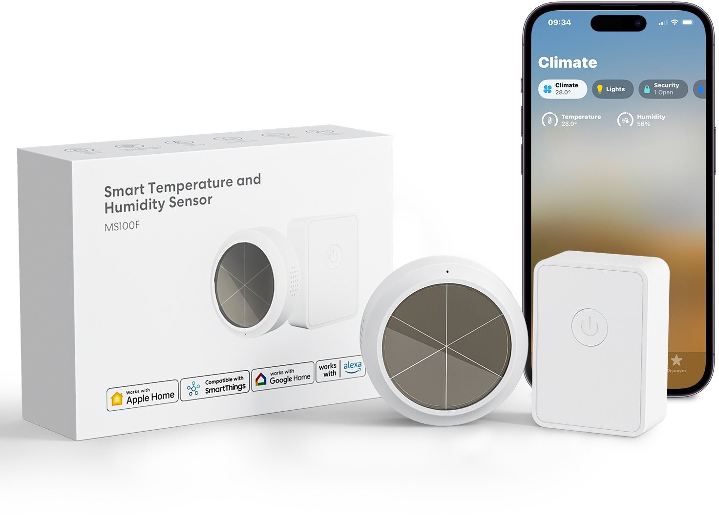 Meross Smart Temperature and Humidity Sensor Kit