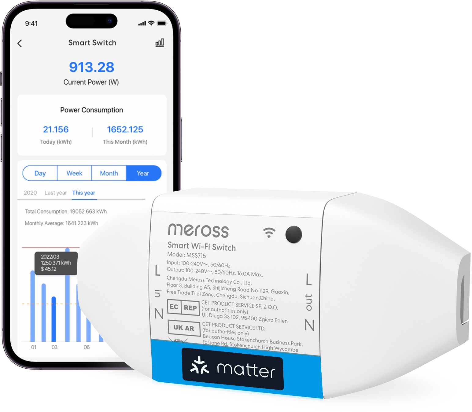 Meross Smart WiFi Switch