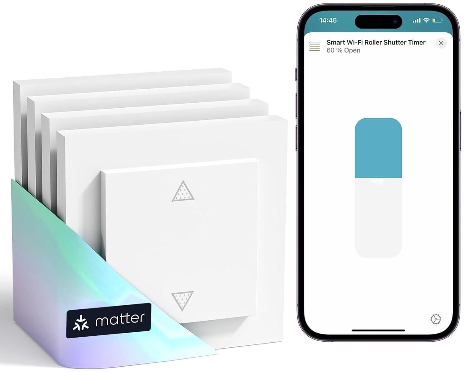 Meross Smart WiFi Roller Shutter Timer (4 pack)