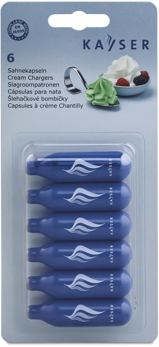 Kayser Šľahačkové bombičky jednorazové 6 ks