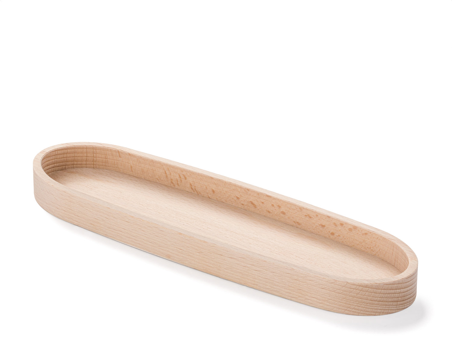 METRIE Elora-9025 Drevená miska, masívne drevo, rozmer 250 × 70 mm