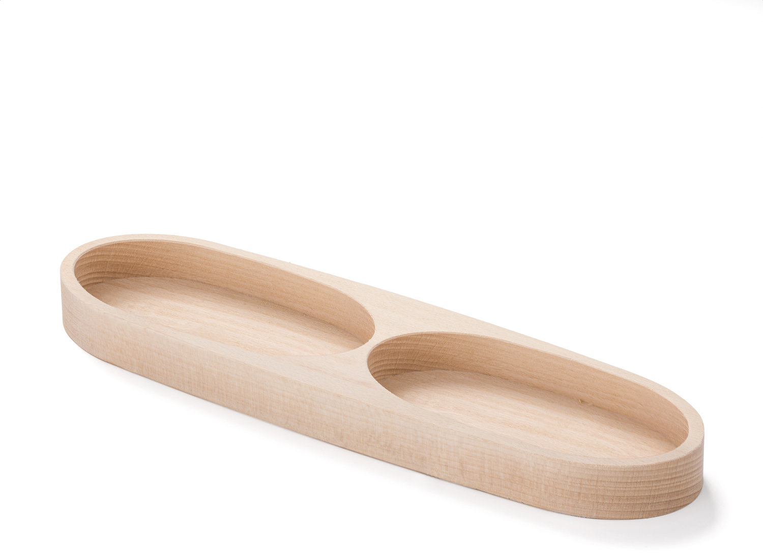 METRIE Elora-6125 Drevená miska, masívne drevo, rozmer 250 × 70 mm