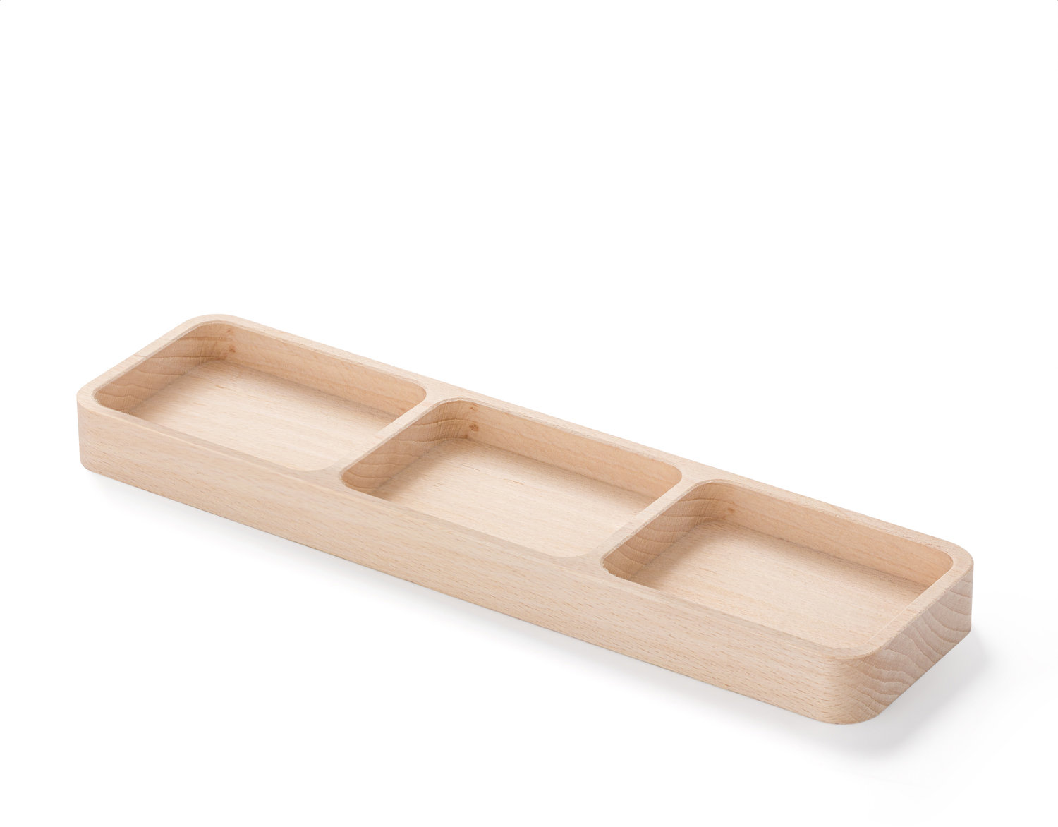 METRIE Kvida-1226 Drevená miska, masívne drevo, rozmer 260 × 70 mm