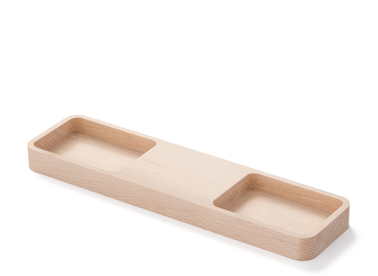 METRIE Kvida-1126S Drevená miska, masívne drevo, rozmer 260 × 70 mm