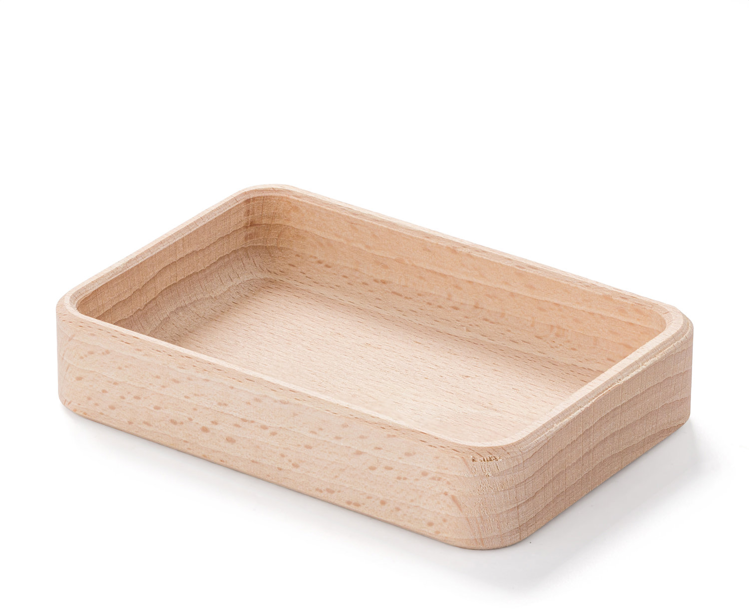 Metria Kvida-9010 Drevená miska, masívne drevo, rozmer 100 × 70 mm