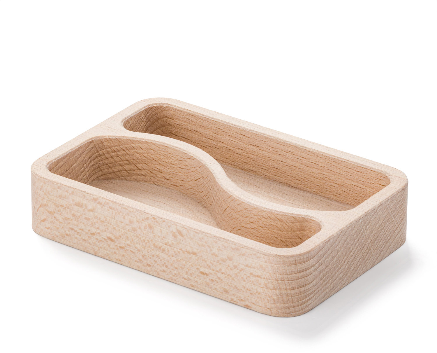 Metria Kvida-4110 Drevená miska, masívne drevo, rozmer 100 × 70 mm