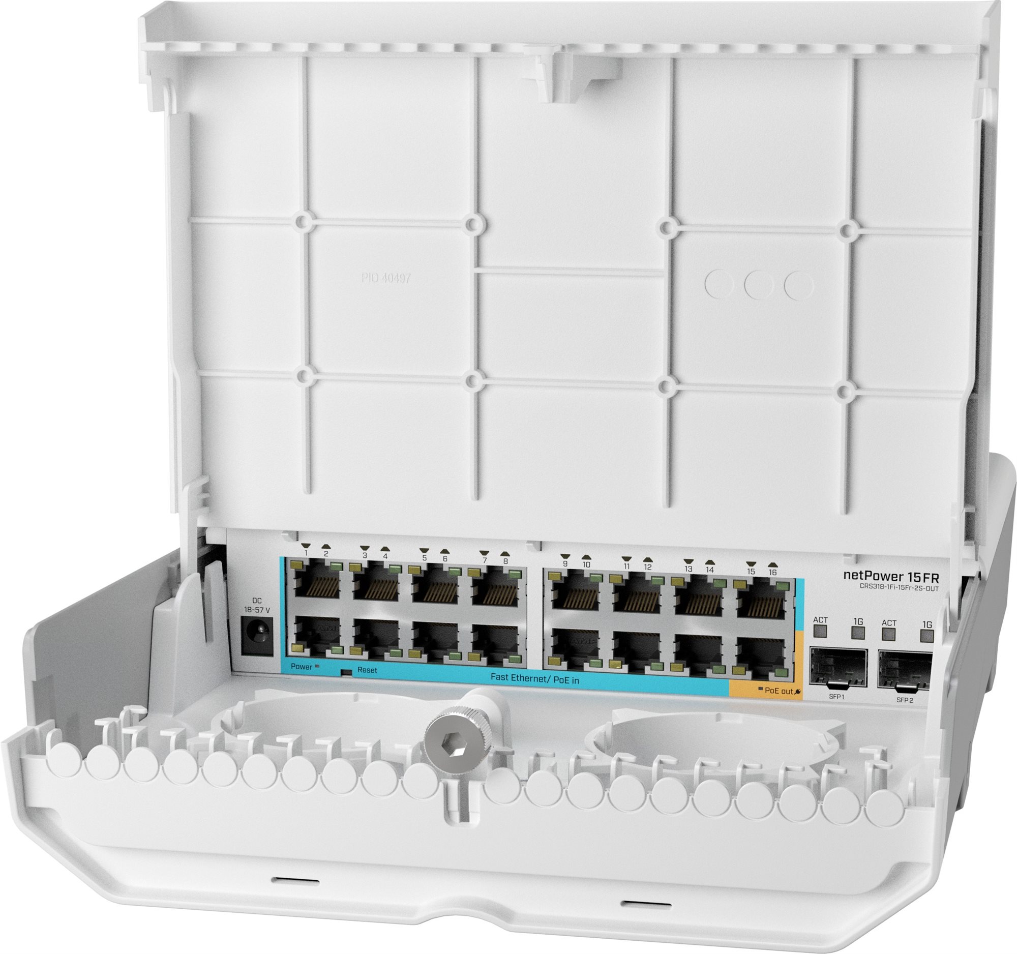 Mikrotik CRS318-1Fi-15Fr-2S-OUT