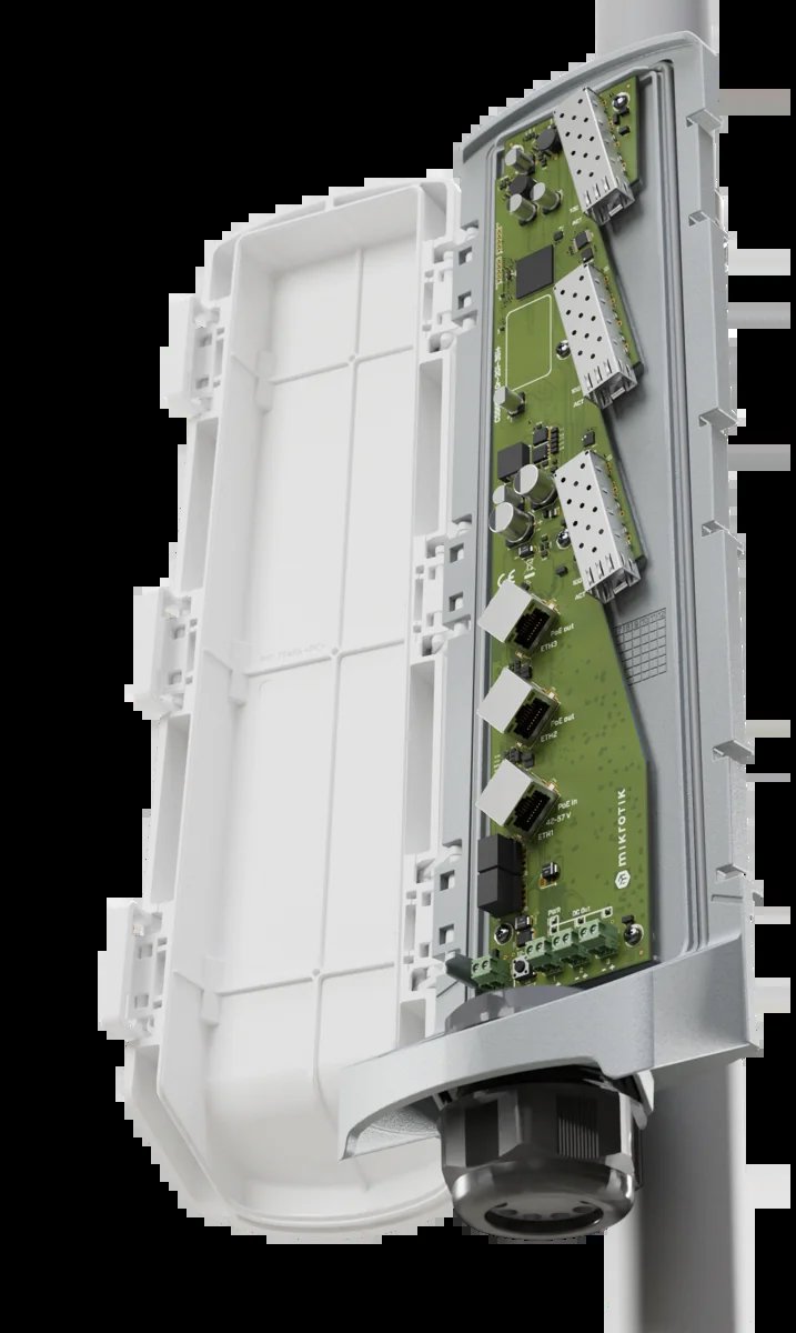 Mikrotik CSS606-1G-2Gi-3S+OUT