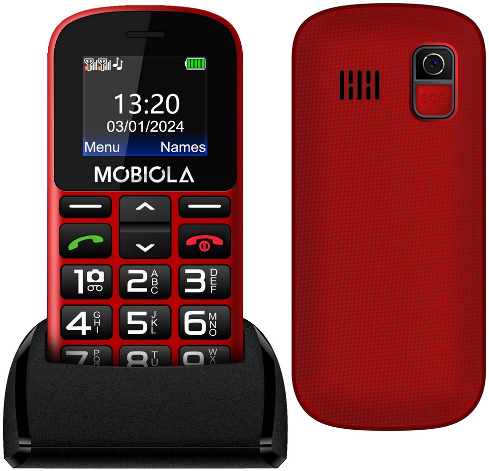 Mobiola MB200 červená