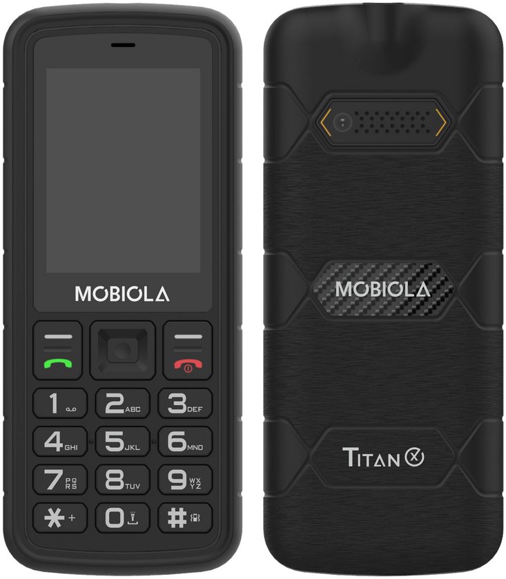 Mobiola MB500 TitanX 4G čierna