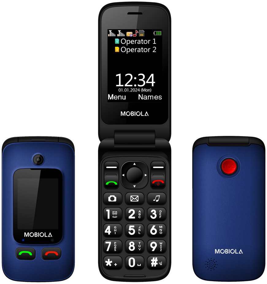 Mobiola MB610 modrá