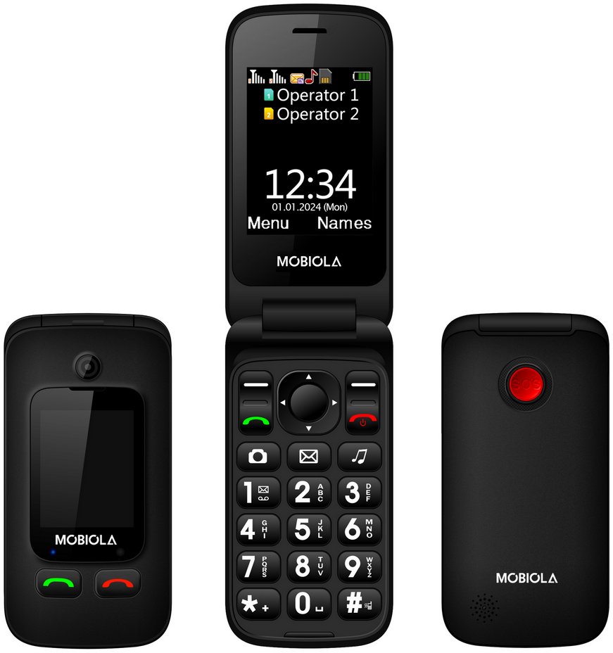 Mobiola MB610 čierna