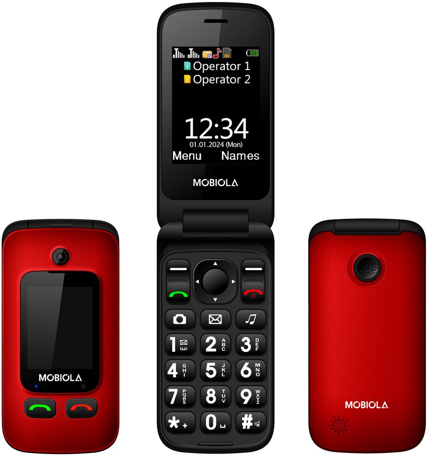 Mobiola MB610 červená