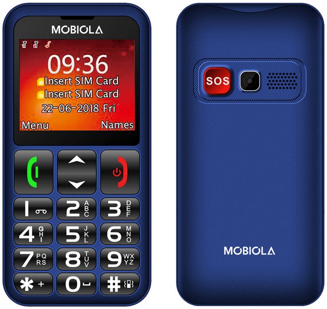 Mobiola MB700 modrá