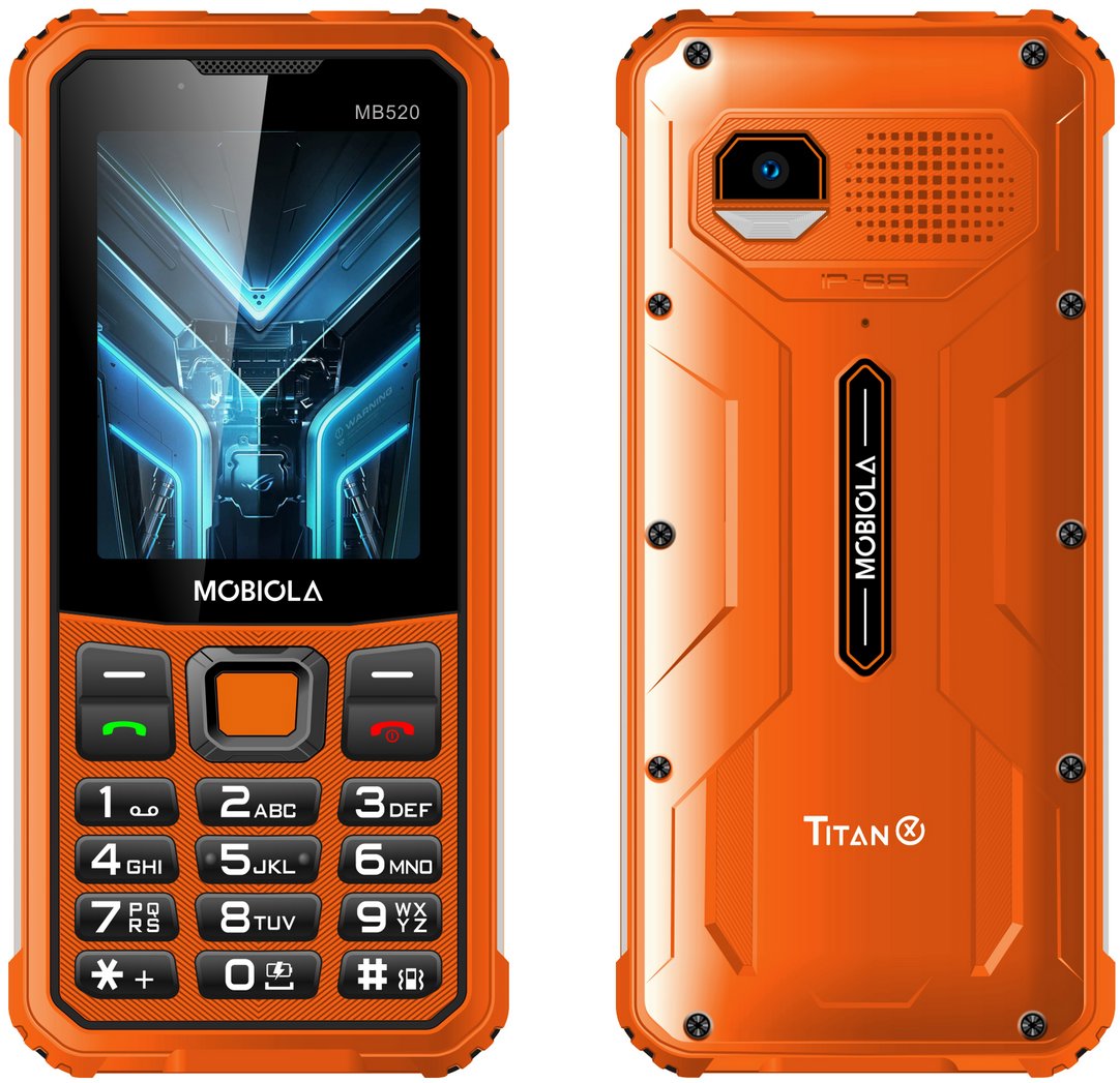 Mobiola MB520 TitanX 4G oranžová
