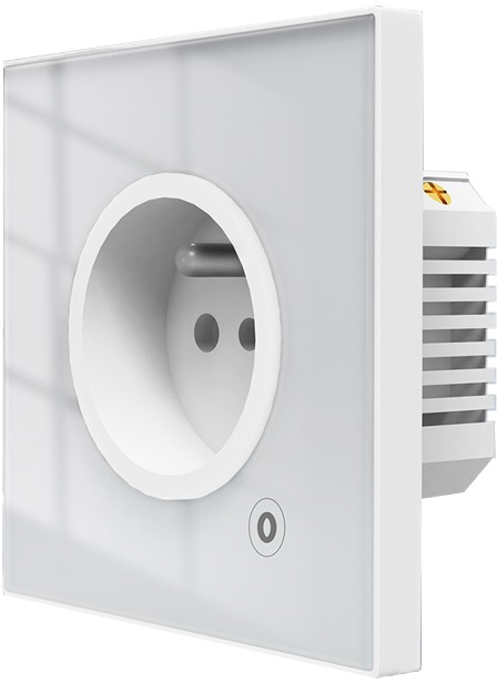 MOES Smart Wall Socket, Zigbee, FR, 16 A, White