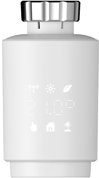 MOES TV-02 Smart Radiator Valve, Zigbee, White