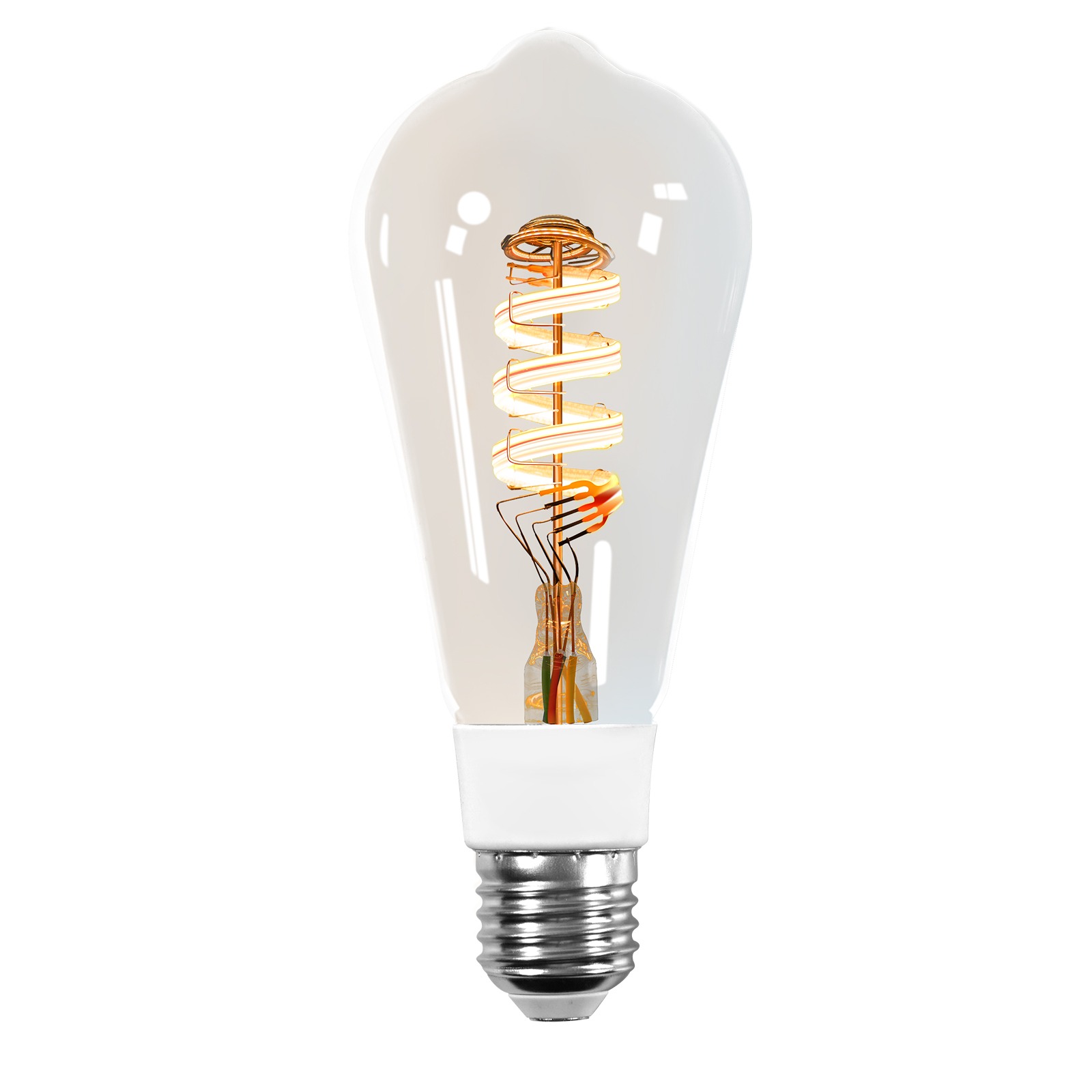 MOES Smart ZigBee Edison Vintage Bulb, RGB + CW, 4,9 W, 350 lm, E27