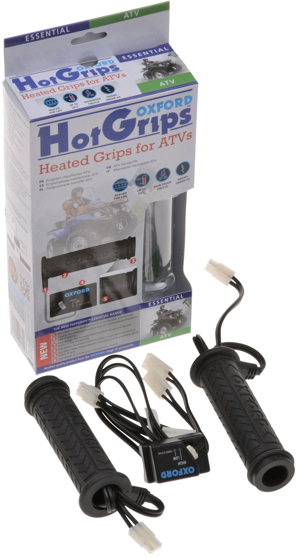 OXFORD gripy vyhrievané Hotgrips ATV