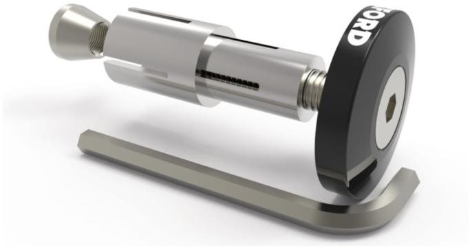 OXFORD M003-101 závažie riadidiel Bar Ends 2 s kónusom pre vnútorný priemer 13 a 18 mm