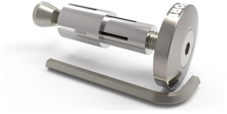 OXFORD M003-102 závažie riadidiel Bar Ends 2 s kónusom pre vnútorný priemer 13 a 18 mm