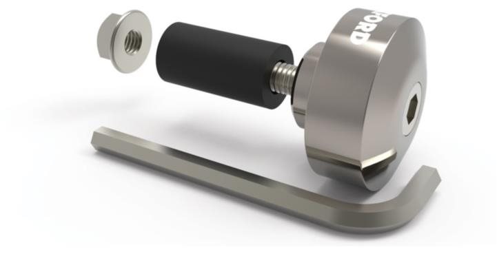 OXFORD M003-19 závažie riadidiel Bar Ends 1 s redukciou pre vnútorný priemer 13 a 18 mm