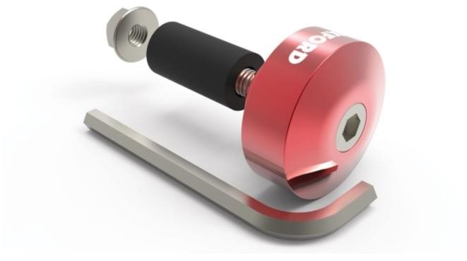 OXFORD M003-20 závažie riadidiel Bar Ends 1 s redukciou pre vnútorný priemer 13 a 18 mm