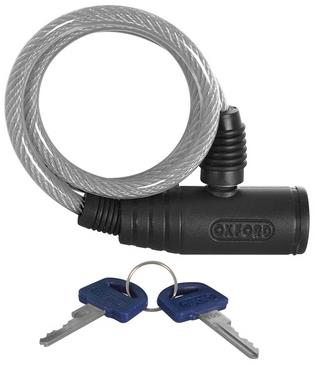 OXFORD zámek Bumper Cable Lock, čirý 60cm