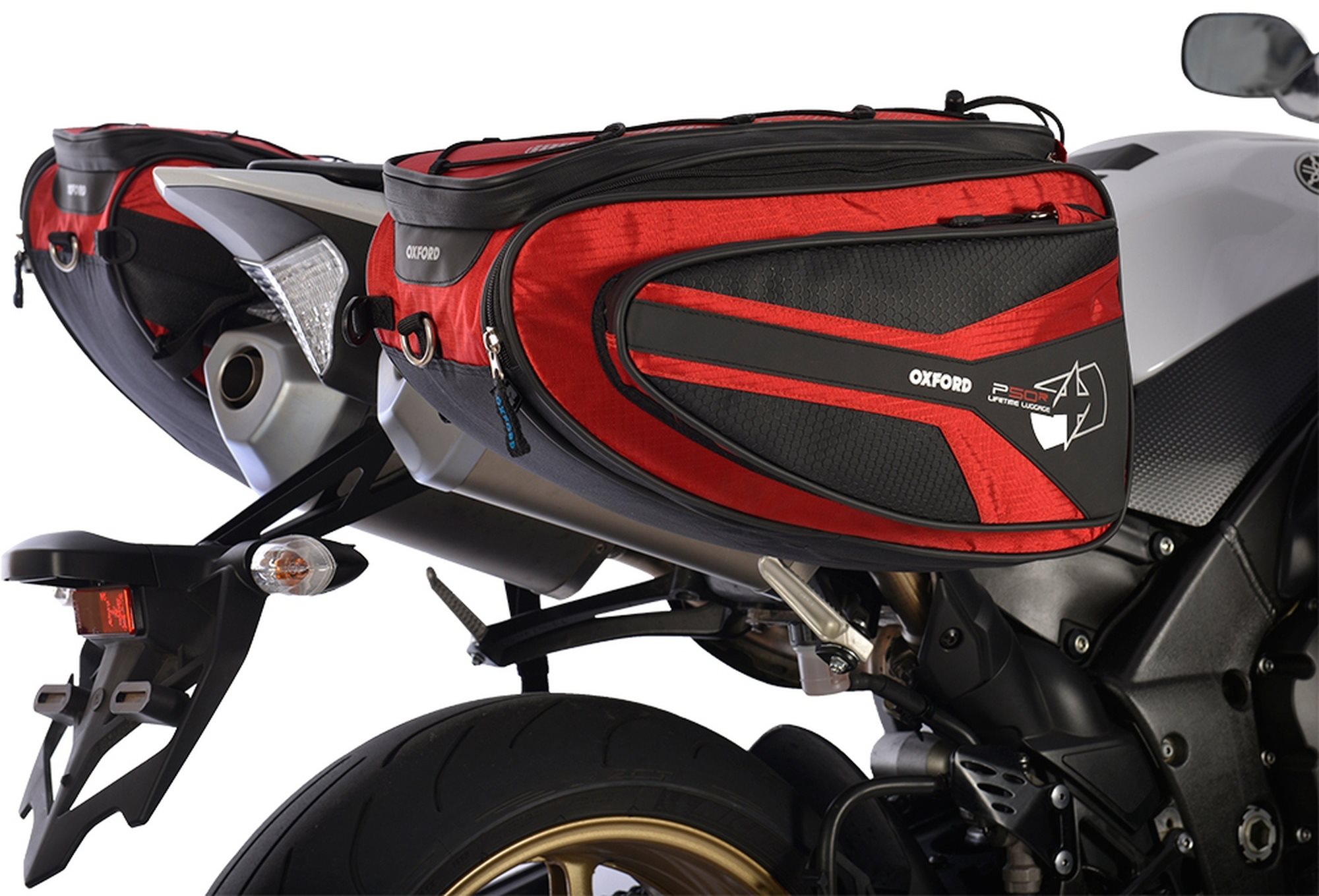 OXFORD bočné tašky na motocykel P50R – 50 l, 2 ks