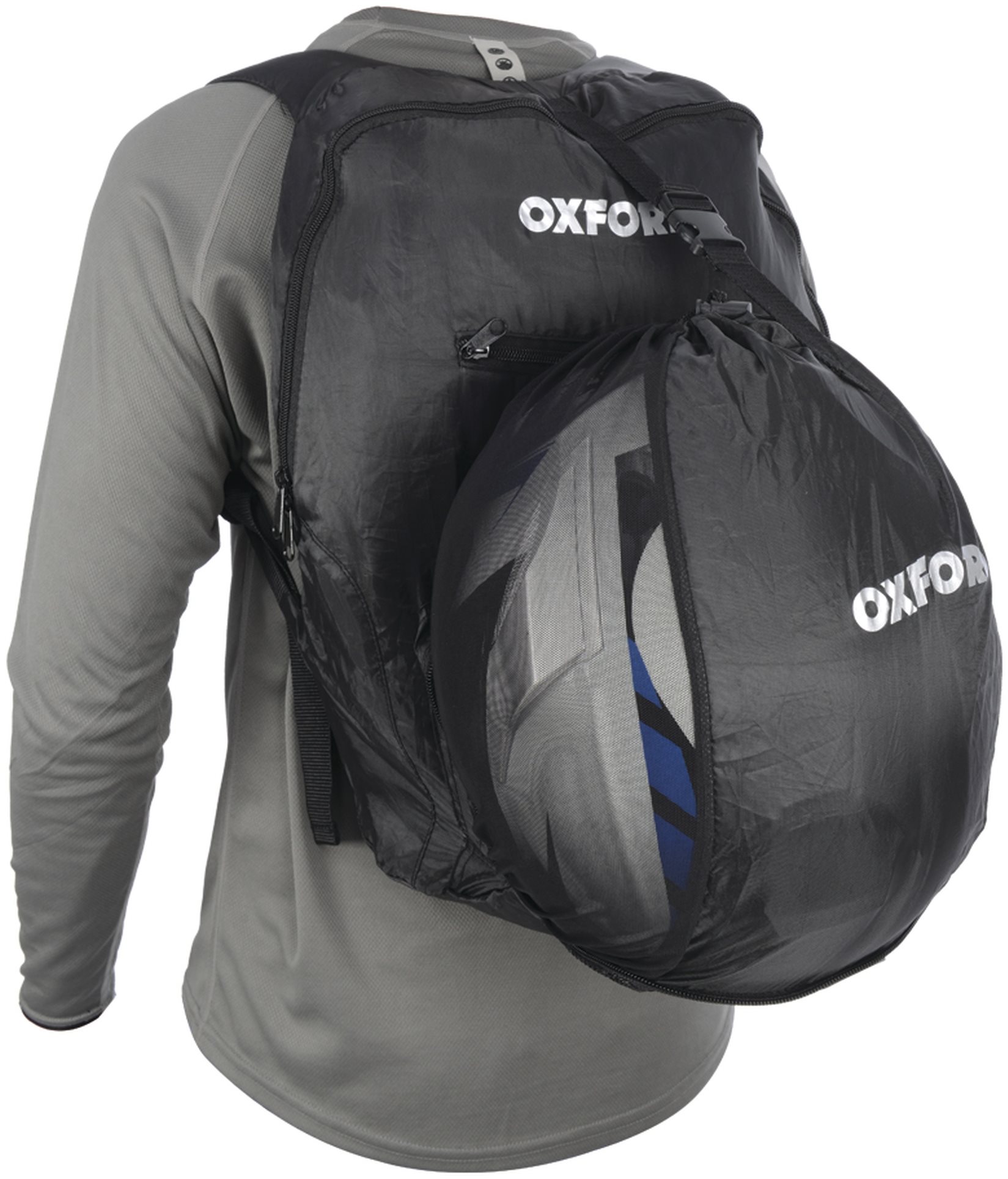 OXFORD ochranný batoh na prilbu X Handy Sack, (čierny) objem 1,5 l