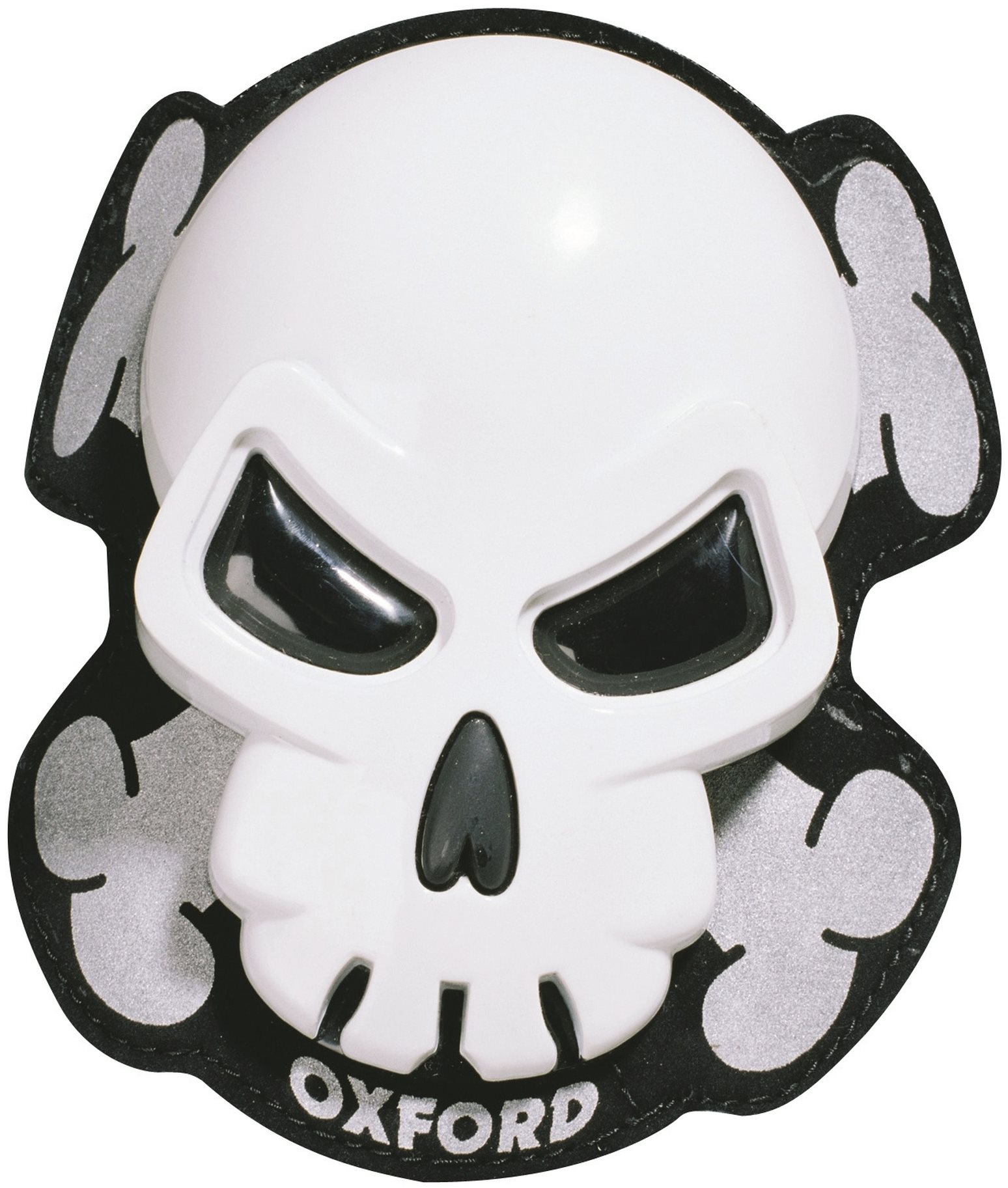 OXFORD slidery Skull, (biele, pár)