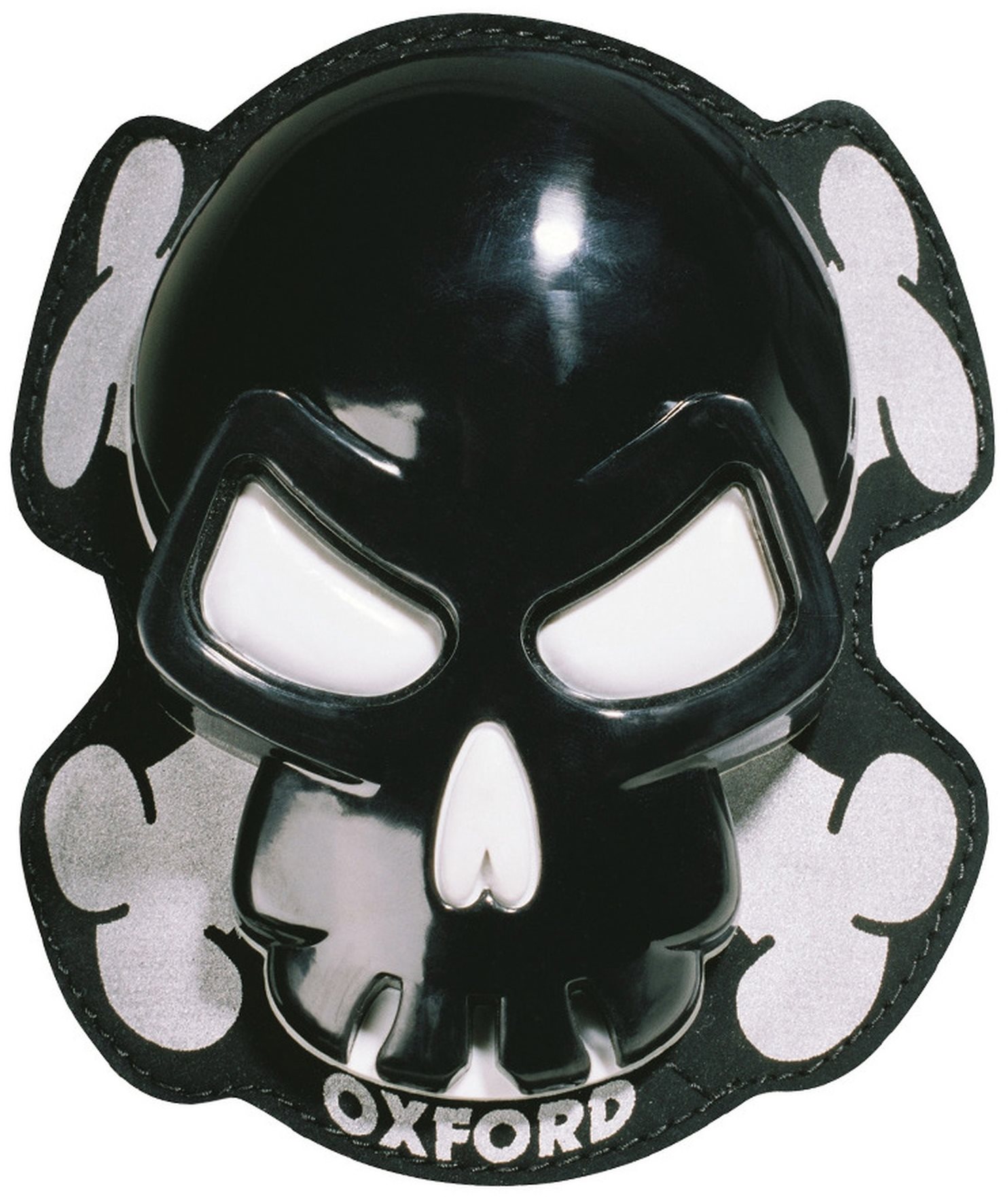 OXFORD slidery Skull, (čierne, pár)