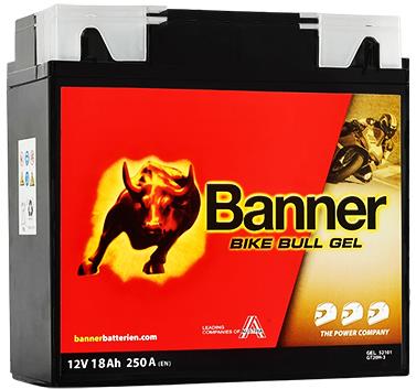 Banner Bike Bull GEL 52101 / BG12-19, 12 V - 18 Ah (51913 - BMW)