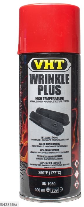 VHT Wrinkle Plus barva s výraznou texturou červená
