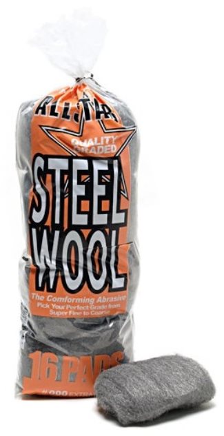 Extra Fine Steel Wool – Pack of 16