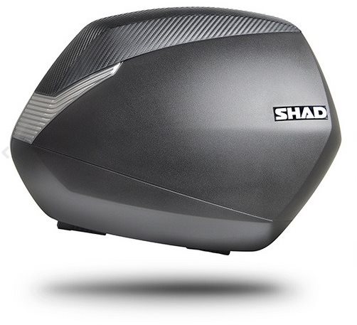 SHAD Bočné kufre na motorku SH36 karbón (pár) so zámkom PREMIUM
