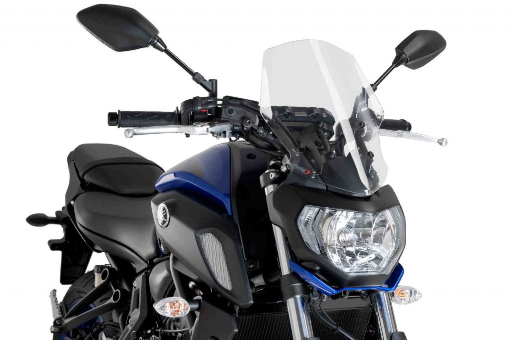 PUIG NEW. GEN SPORT priehľadné pre YAMAHA MT-07 (2018 – 2019)