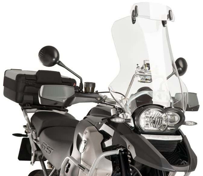 PUIG prídavné plexi na motorku nastaviteľné clip-on priehľadné pre YAMAHA Tenere 700 XTZ690 (0 – 0)