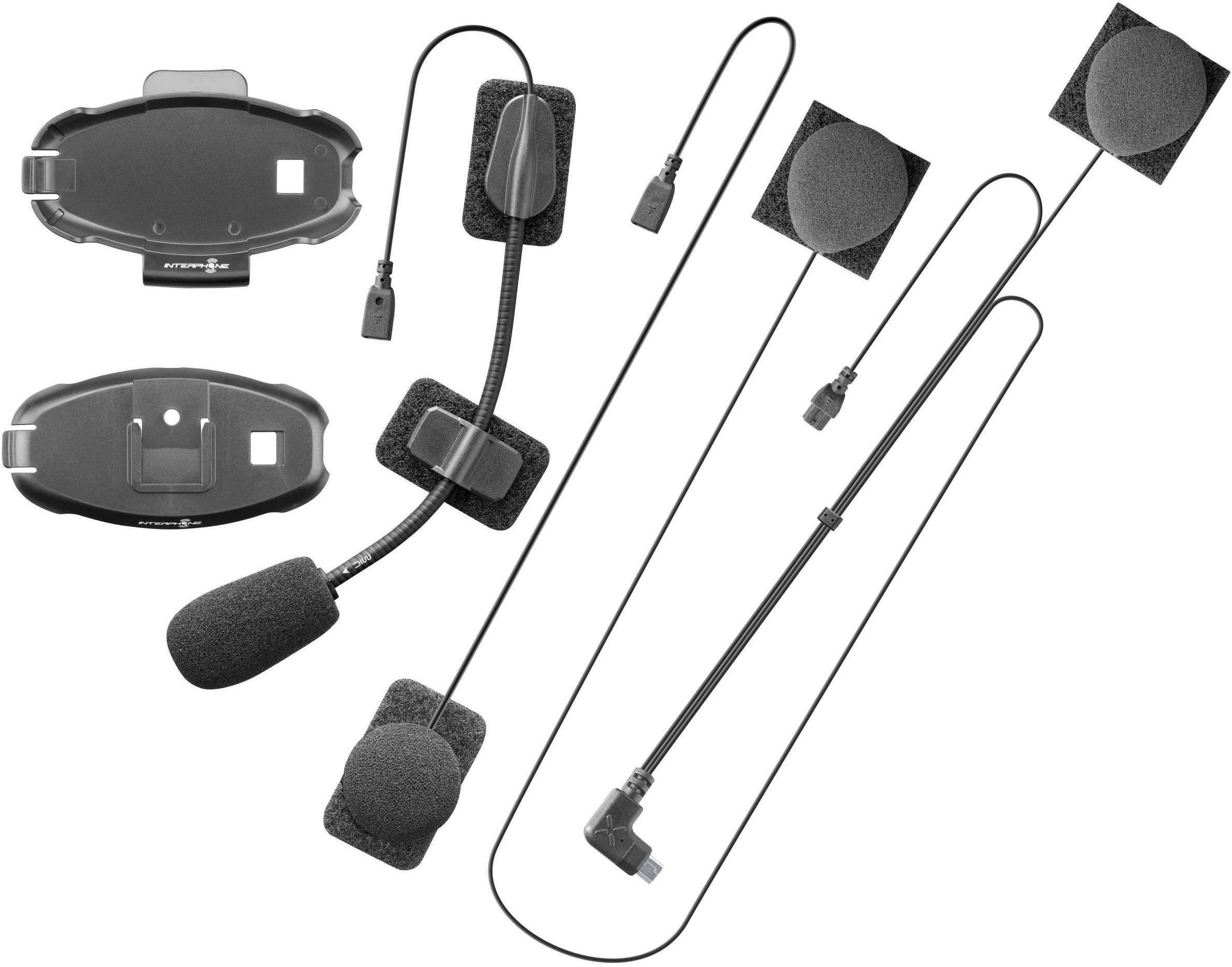INTERPHONE Univerzálny audio kit s plochým jackom pre interkomy Active a Connect