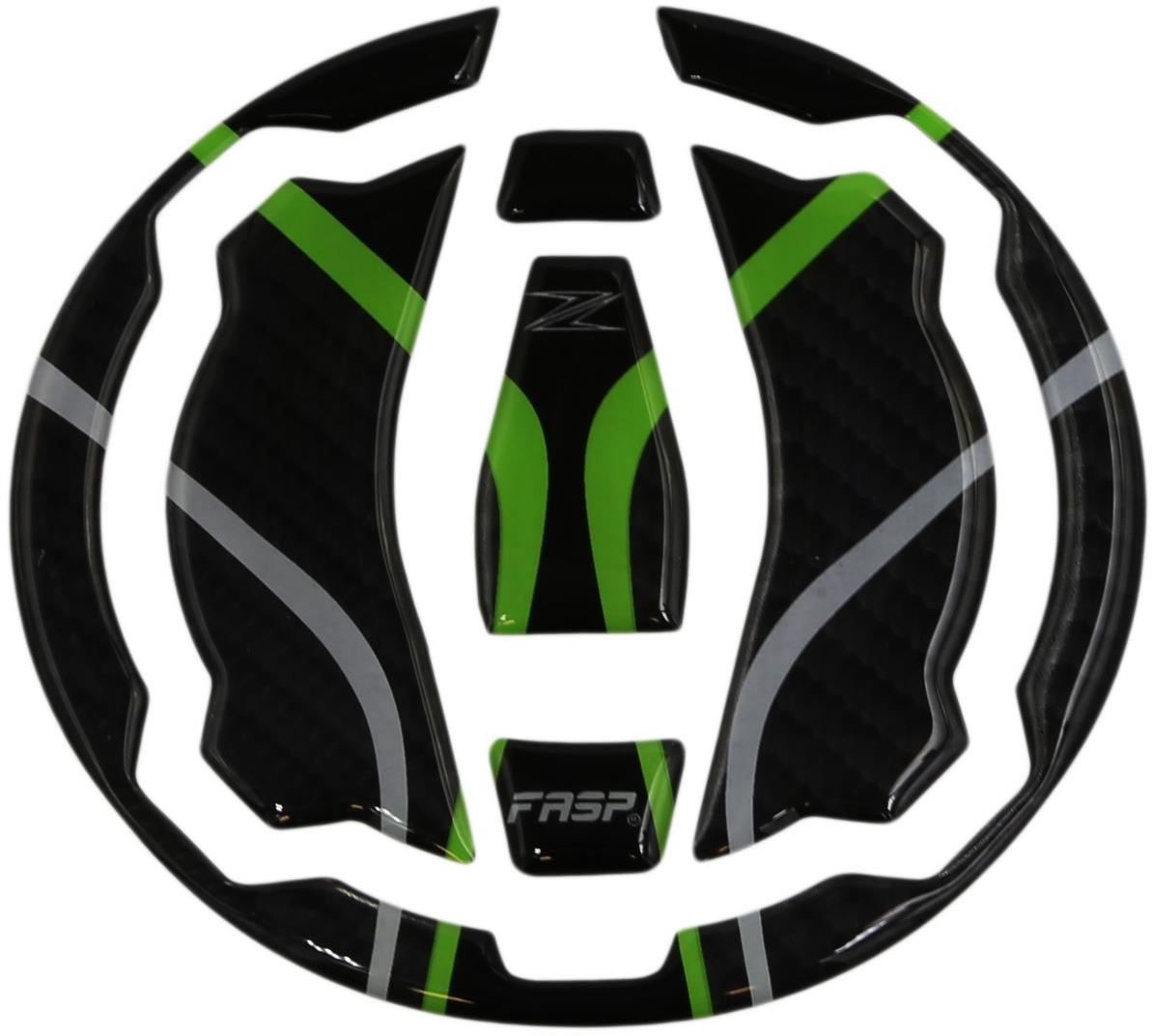 SEFIS Polep na viečko nádrže Kawasaki Z900 650 Ninja 650 400 zelený