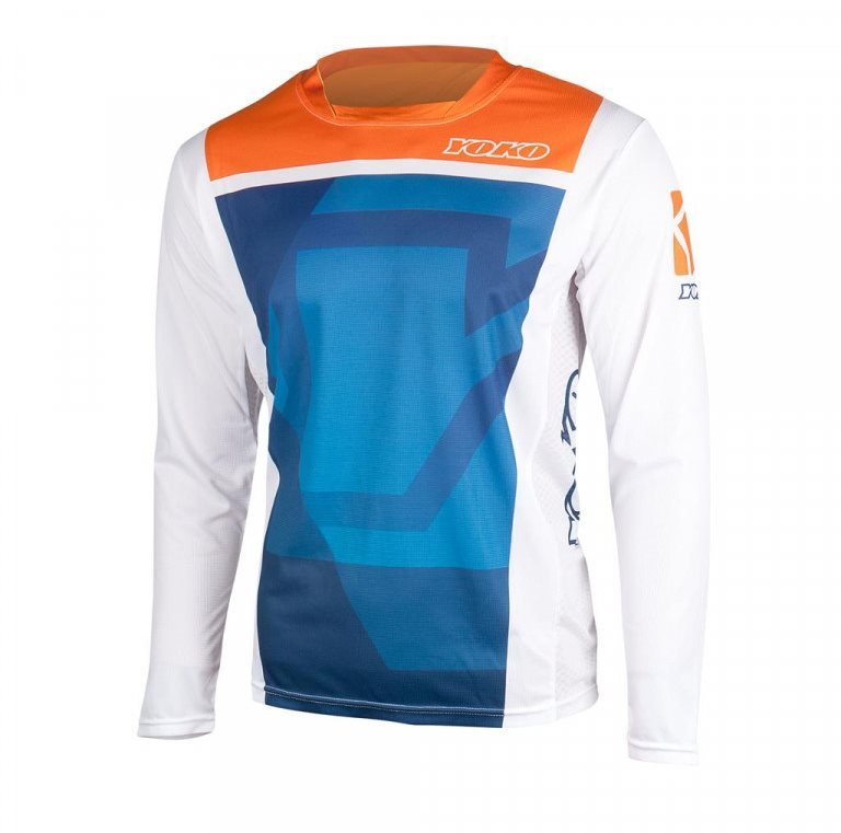 YOKO KISA modrá/oranžová veľkosť XXXL