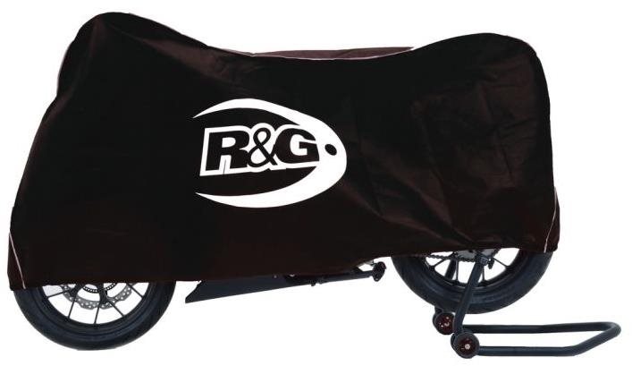 R & G Superbike/Street priedušná vnútorná plachta čierna/strieborná
