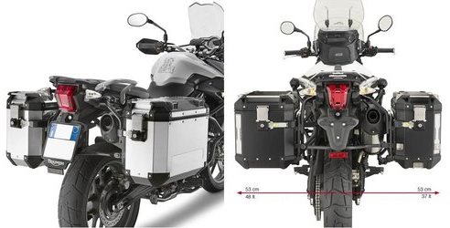 KAPPA KL6401CAM nosič bočných kufrov TRIUMPH TIGER 800/800 XC/800 XR (11 – 17)
