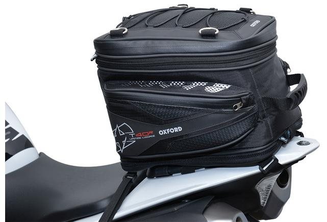 OXFORD Taška na sedlo spolujazdca T40R Tailpack (čierna, objem 40 l)