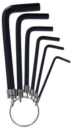 OXFORD Sada zahnutých imbusov ALLEN KEY SET TORQUE (sada 6 ks)
