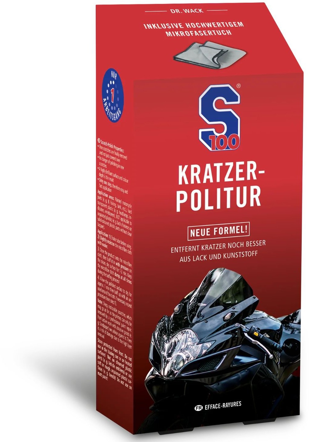 S100 odstraňovač škrabancov – Kratzer-Politur 50 ml