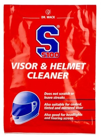 S100 Čistiace obrúsky na plexi a svetlá (sada 10 ks) – Visor & Helmet Cleaner