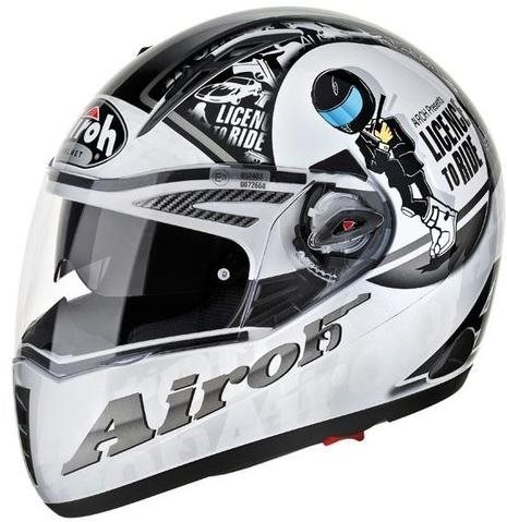AIROH PIT ONE XR RIDE PTXR16 – integrálna sivá prilba XL